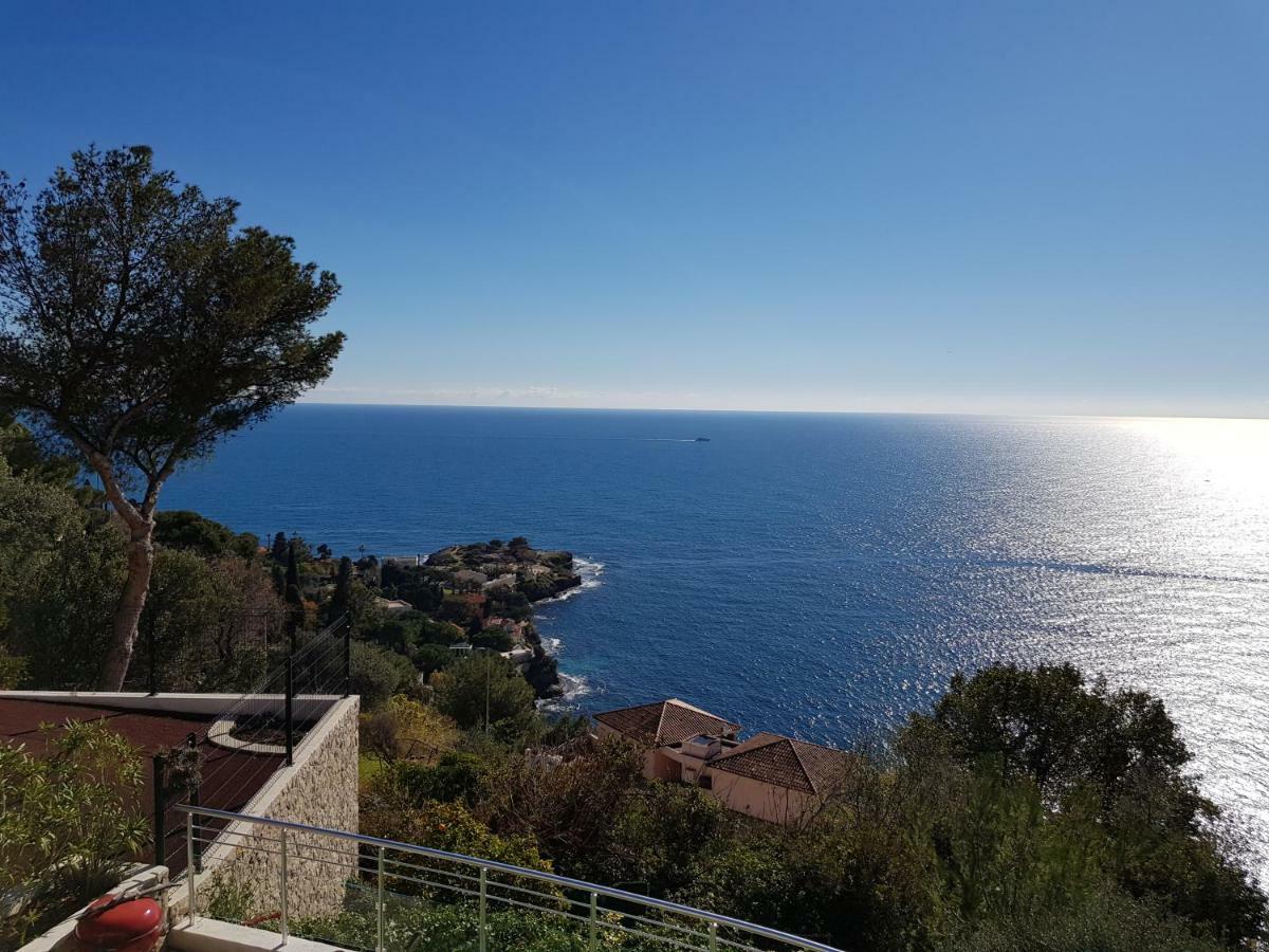 Vue Mer.Tranquilite.Cap D'Ail A 10 Mn De Monaco Cap-d'Ail Buitenkant foto