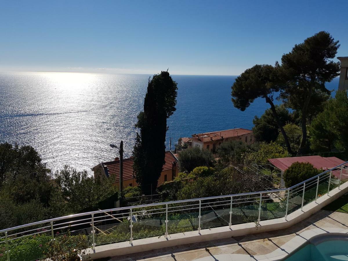 Vue Mer.Tranquilite.Cap D'Ail A 10 Mn De Monaco Cap-d'Ail Buitenkant foto